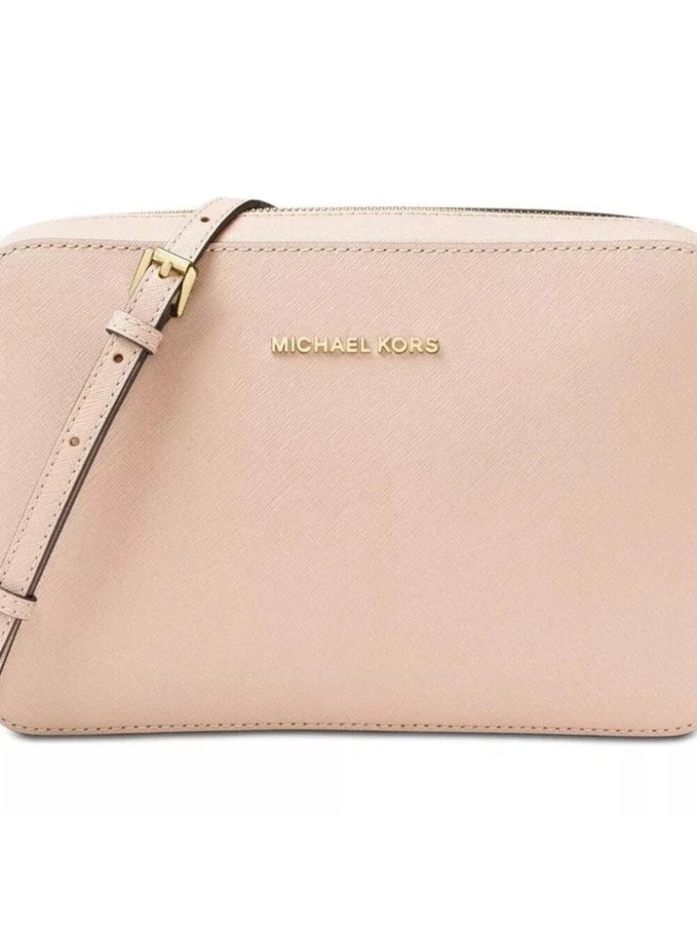 Michael Kors - Jet Set Large Powder Blush Crossbody Bag